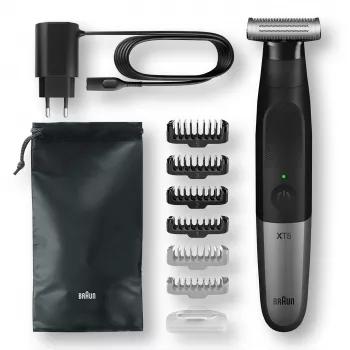Braun Series X XT5200 fóliový holiaci strojček so zastrihávačom čierna, metalická