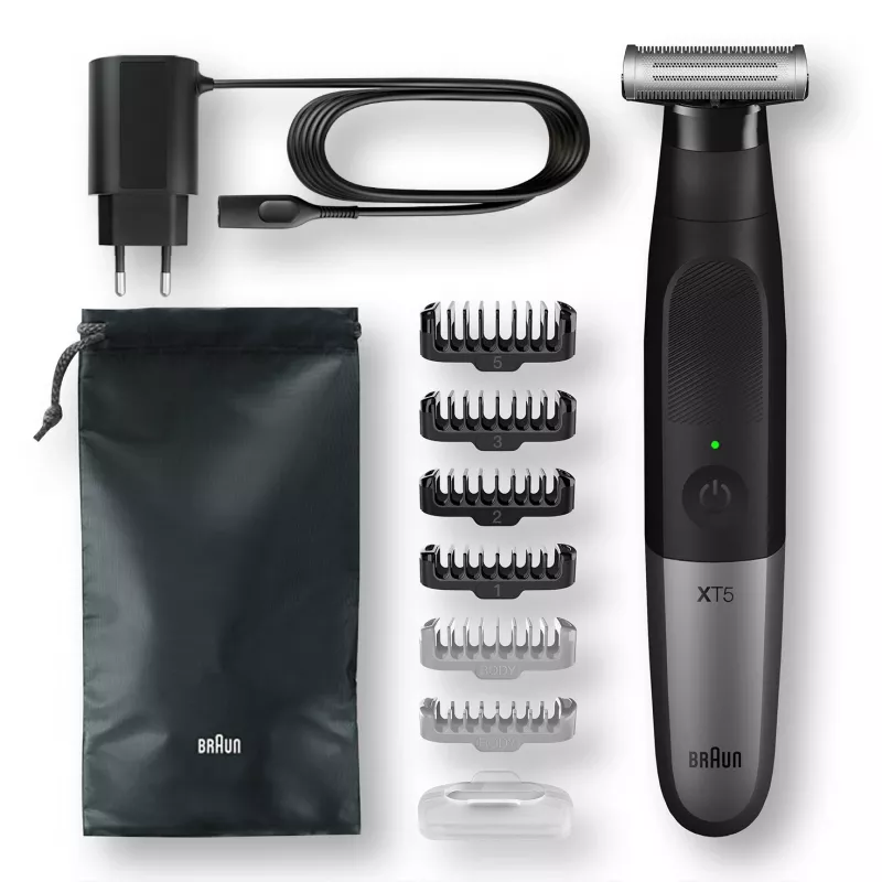 Braun Series X XT5200 fóliový holiaci strojček so zastrihávačom čierna, metalická