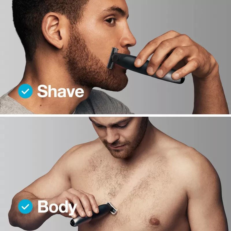 Braun Series X XT5200 fóliový holiaci strojček so zastrihávačom čierna, metalická