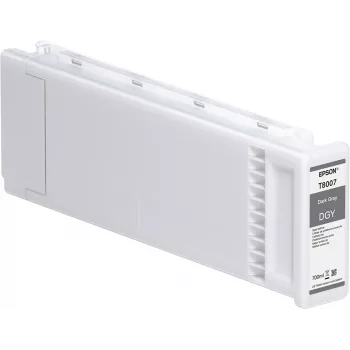 Epson samostatné balenie tmavosivá T800700 UltraChrome PRO 700 ml, tmavosivá, pigmentový atrament, 700 ml, 1 ks