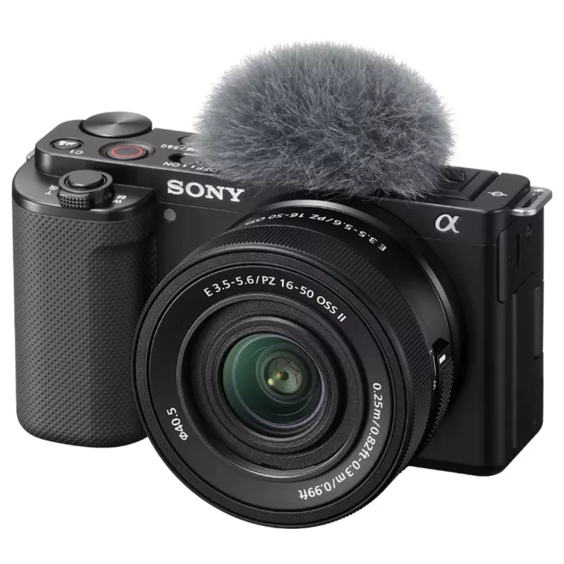 Sony ZV-E10 + E PZ 16-50mm F3.5-5.6 OSS II MILC 24,2 MP CMOS 6000 x 4000 pixelov čierny