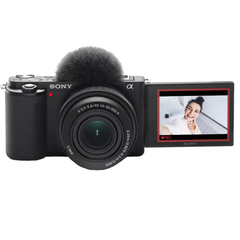 Sony ZV-E10 + E PZ 16-50mm F3.5-5.6 OSS II MILC 24,2 MP CMOS 6000 x 4000 pixelov čierny