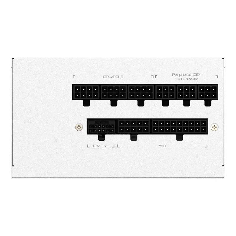 Napájací zdroj GIGABYTE UD1000GM PG5 V2 1000W ATX 3.1 plne modulárny 80 PLUS Gold biely