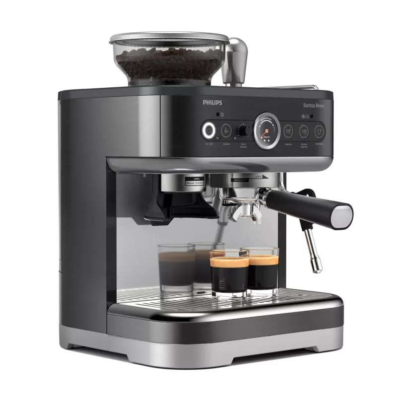 Philips Barista Brew PSA3218/10 espresso kávovar s cappuccinatore, čierny