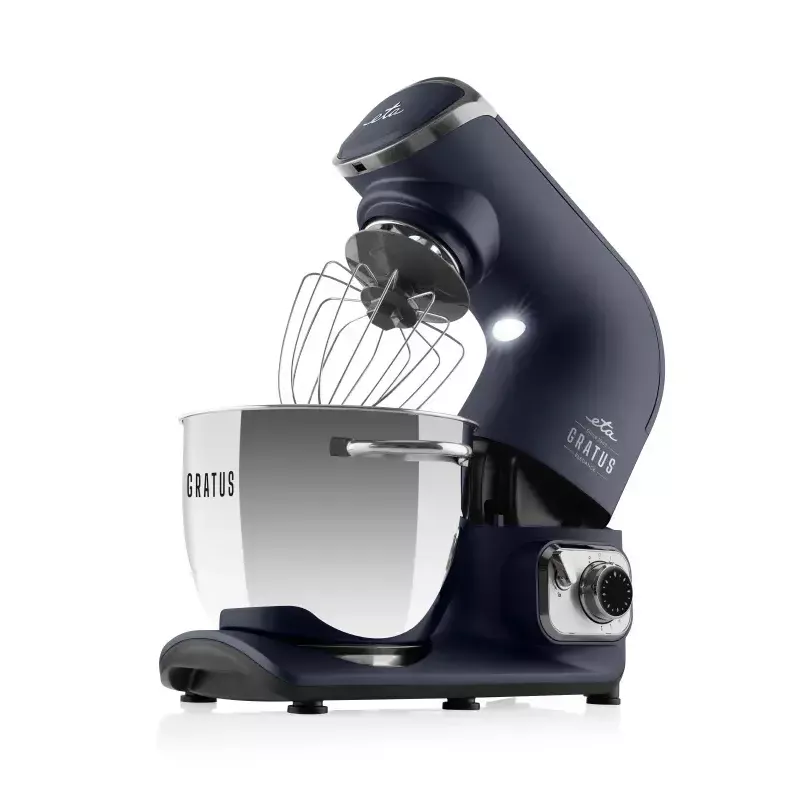 Kuchynský robot ETA Gratus EVO Elegance — 1500 W, 8 rýchlostí, 3,5 L misa, modrá