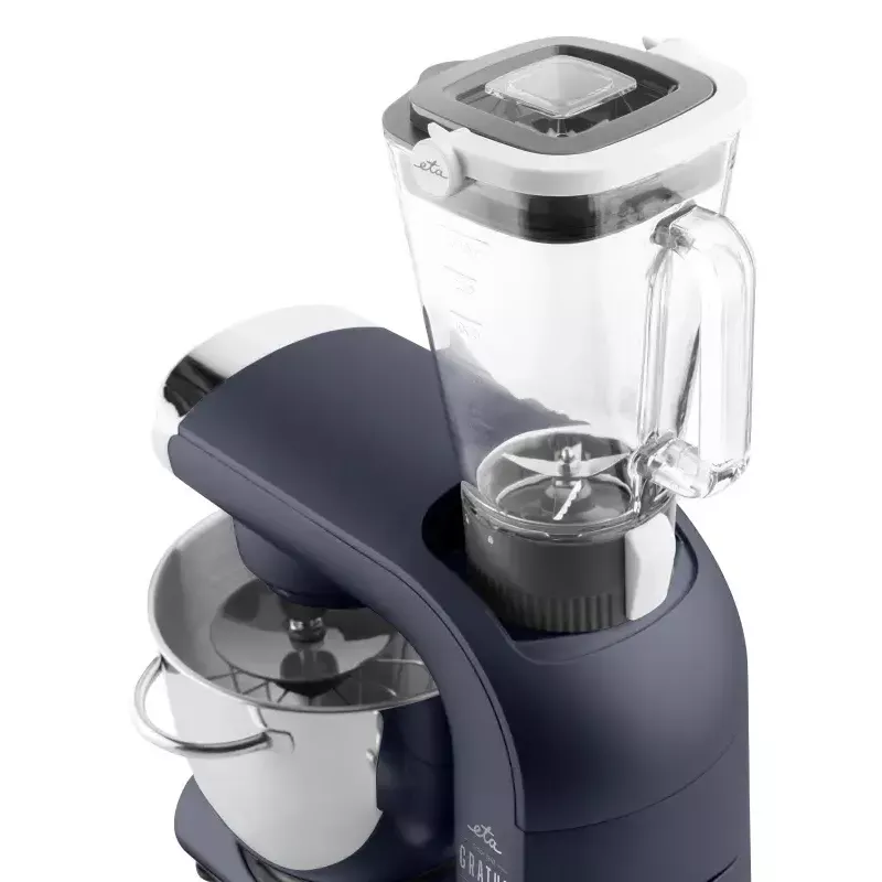 Kuchynský robot ETA Gratus EVO Elegance — 1500 W, 8 rýchlostí, 3,5 L misa, modrá