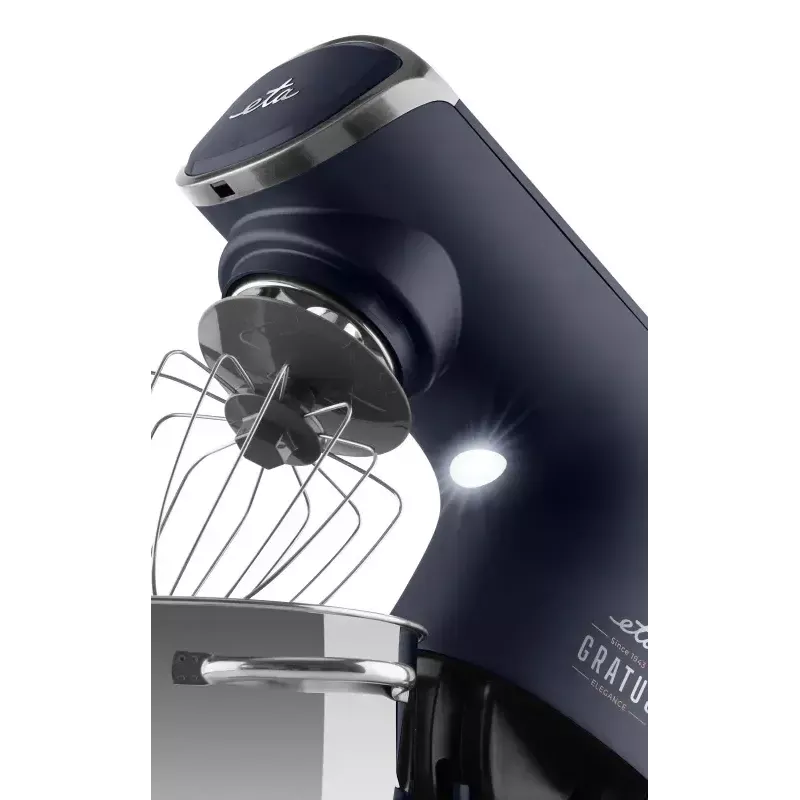 Kuchynský robot ETA Gratus EVO Elegance — 1500 W, 8 rýchlostí, 3,5 L misa, modrá