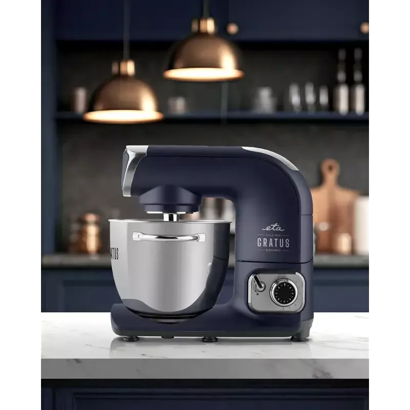 Kuchynský robot ETA Gratus EVO Elegance — 1500 W, 8 rýchlostí, 3,5 L misa, modrá