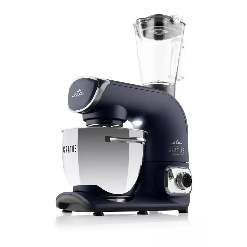Kuchynský robot ETA Gratus EVO Elegance — 1500 W, 8 rýchlostí, 3,5 L misa, modrá