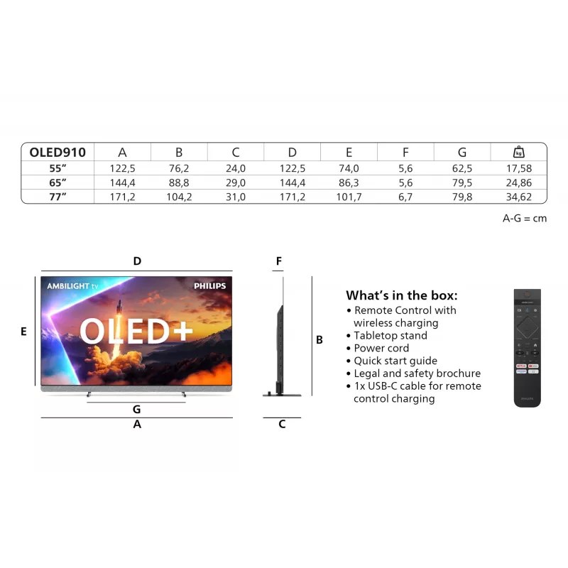 Televízor Philips 77OLED910/12 77 palcov 4K Ultra HD OLED 3840 x 2160