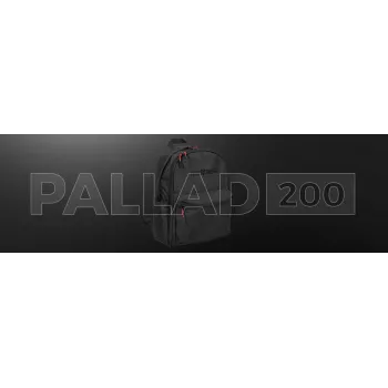 Herný batoh Genesis GENESIS Palladium 200 — čierny, polyester, 140×280×400 mm