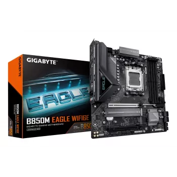 Základná doska GIGABYTE B850M EAGLE WIFI6E Socket AM5 pre AMD Ryzen 7000/8000/9000, DDR5 do 8200MHz (OC), PCIe 5.0, Wi‑Fi 6E, 2.5 GbE