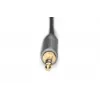 Audio adaptérový kábel Digitus DB-510330-010-S 3,5 mm na RCA 1 m čierny