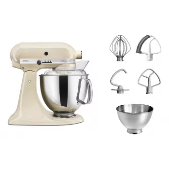KitchenAid Artisan kuchynský mixér 300 W krémový