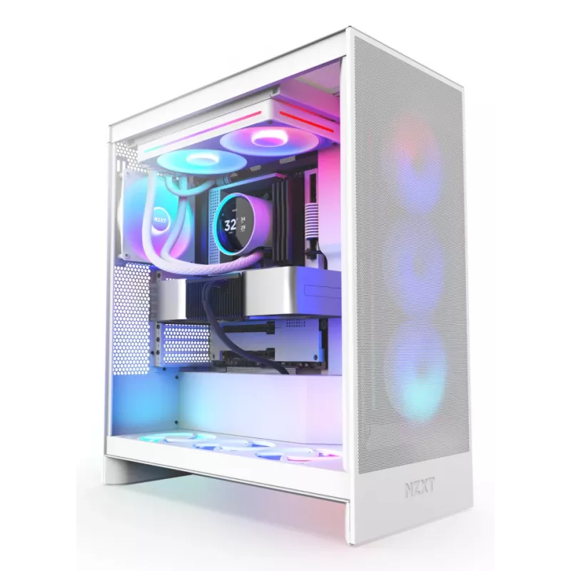 All-in-One kvapalinový chladič NZXT Kraken Elite 280 RGB 14 cm biely
