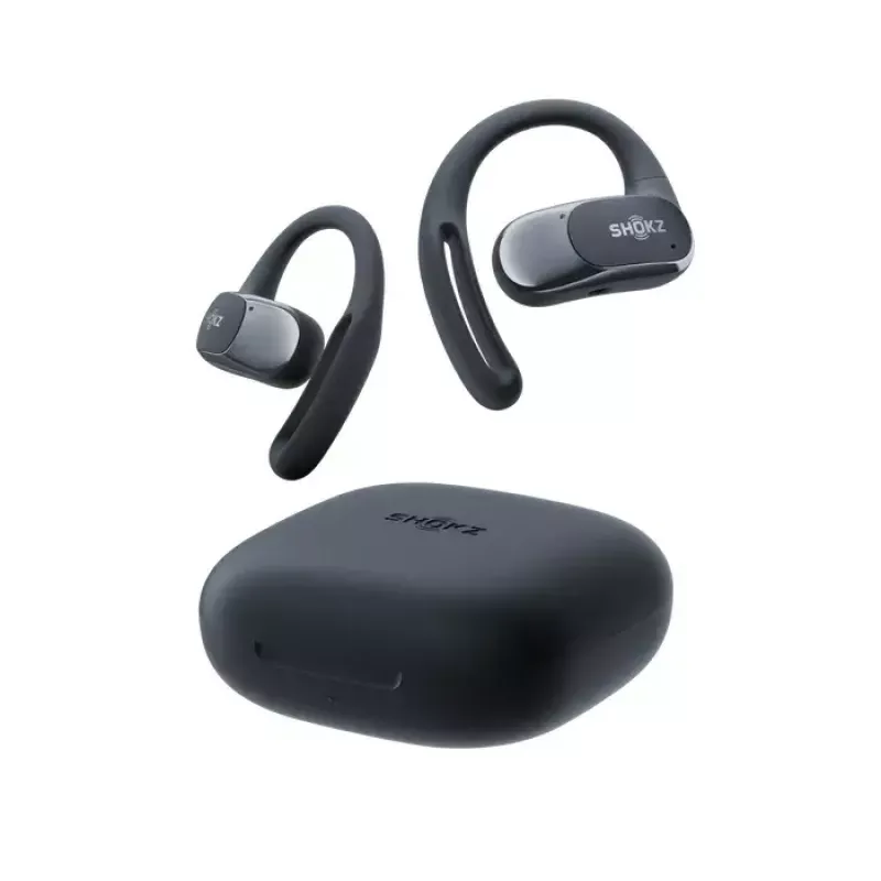 SHOKZ OpenFit Air headset bezdrôtový ušný háčik hovory/hudba/šport/každodenné použitie Bluetooth čierny