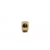 Fitting EK Water Blocks mosadz zlatá 20,8 mm výška 1,65 cm priemer