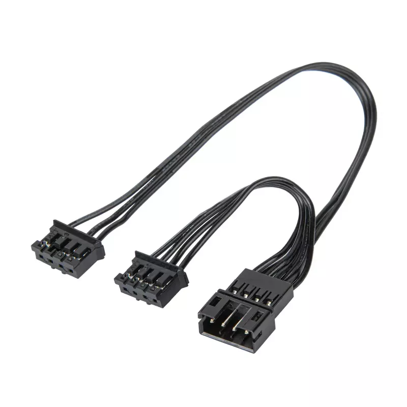 SilverStone Shark Force SST-SF120B-ARGB 120 mm ventilátor do skrinky, ARGB, čierny