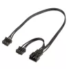 SilverStone Shark Force SST-SF120B-ARGB 120 mm ventilátor do skrinky, ARGB, čierny