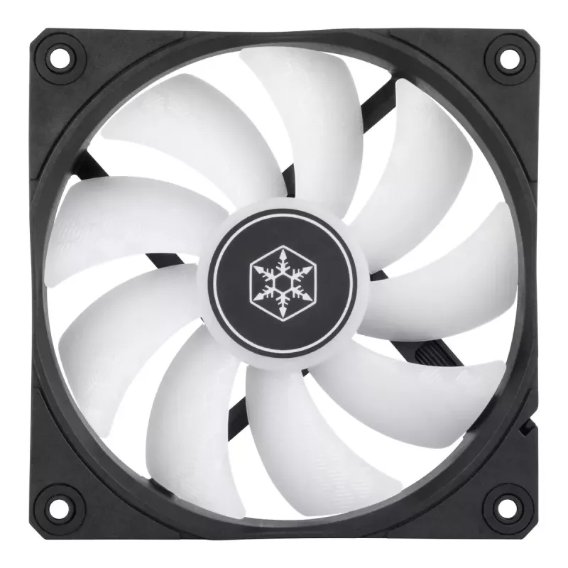 SilverStone Shark Force SST-SF120B-ARGB 120 mm ventilátor do skrinky, ARGB, čierny
