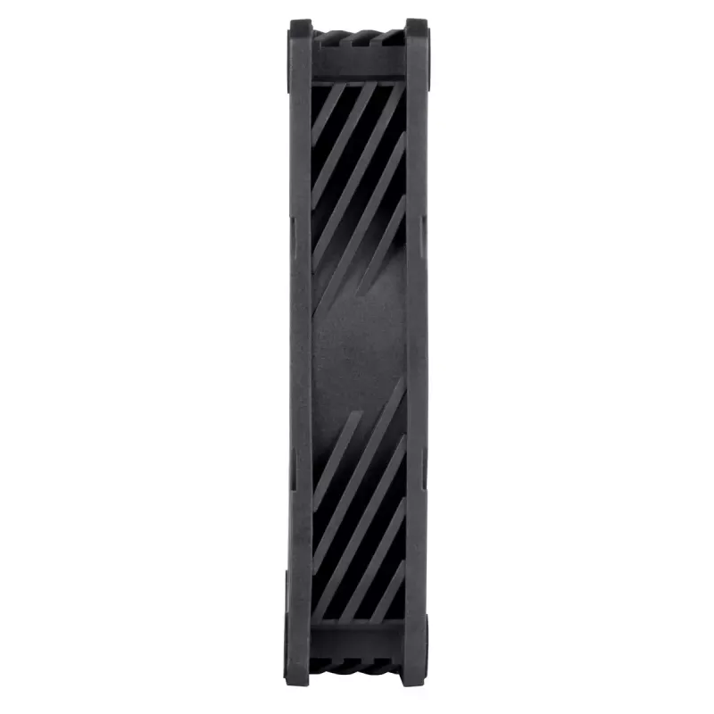 SilverStone Shark Force SST-SF120B-ARGB 120 mm ventilátor do skrinky, ARGB, čierny