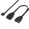 SilverStone Shark Force SST-SF120B-ARGB 120 mm ventilátor do skrinky, ARGB, čierny