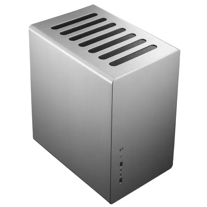 PC skriňa Jonsbo RM2 strieborná ATX ITX micro ATX 120mm ventilátor