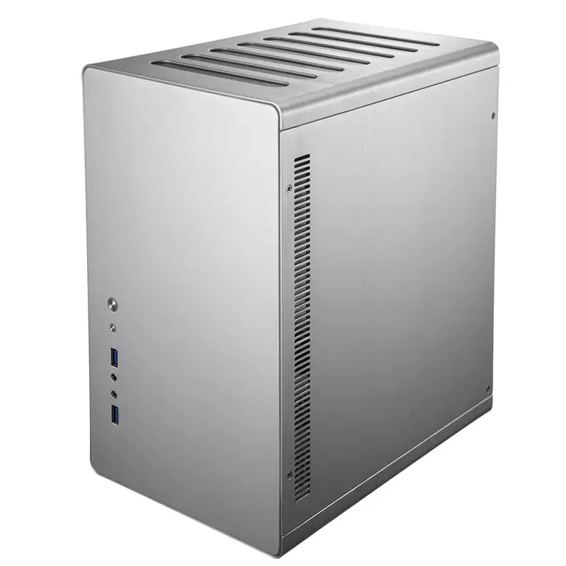PC skriňa Jonsbo RM2 strieborná ATX ITX micro ATX 120mm ventilátor