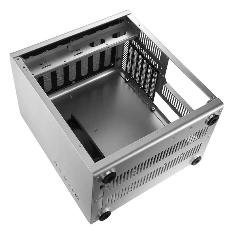 PC skriňa Jonsbo RM2 strieborná ATX ITX micro ATX 120mm ventilátor