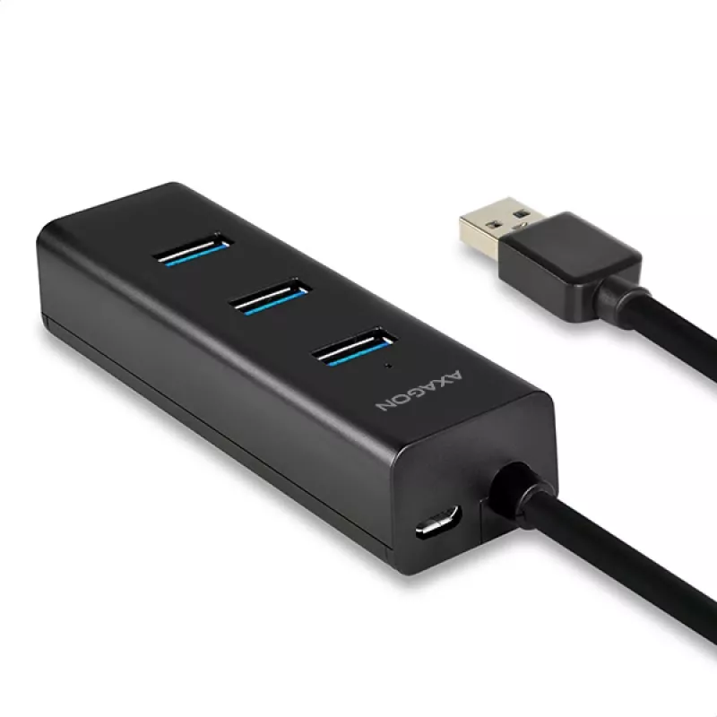 Axagon HUE-S2BP 4x USB 3.0 NABÍJACÍ HUB s 1,2 m káblom vrátane napájacieho zdroja