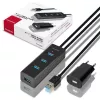 Axagon HUE-S2BP 4x USB 3.0 NABÍJACÍ HUB s 1,2 m káblom vrátane napájacieho zdroja