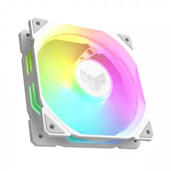 ASUS TUF GAMING TR120 ARGB REVERSE 3IN1 biela počítačové puzdro vzduchový chladič 12 cm