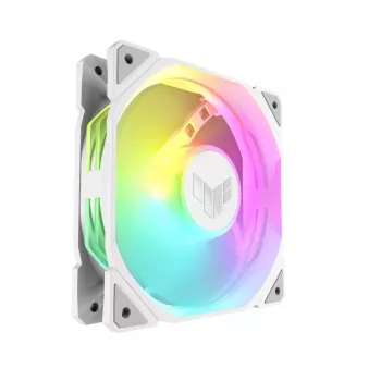 ASUS TUF GAMING TR120 ARGB REVERSE 3IN1 biela počítačové puzdro vzduchový chladič 12 cm
