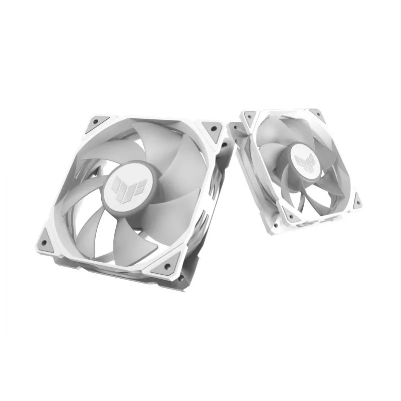 ASUS TUF GAMING TR120 ARGB REVERSE 3IN1 biela počítačové puzdro vzduchový chladič 12 cm