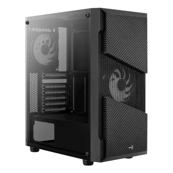 Aerocool Menace Saturn RGB Midi Tower čierna