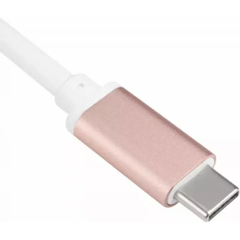 USB-C na HDMI video adaptér SILVERSTONE EP08 (USB-C 3.1, HDMI) ružový