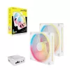 CORSAIR Icue Link Lx140-r RGB 140mm PWM Reverse ventilátor štartovacia sada - biela