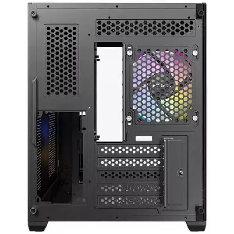 PC skriňa Antec CX600M Midi Tower čierna, drevo
