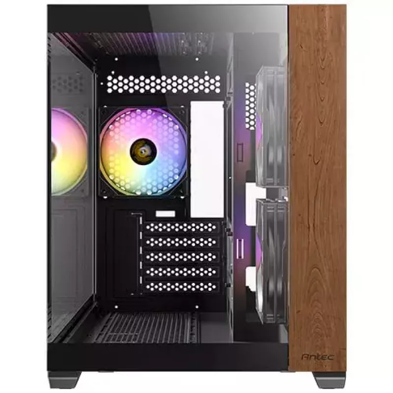 PC skriňa Antec CX600M Midi Tower čierna, drevo