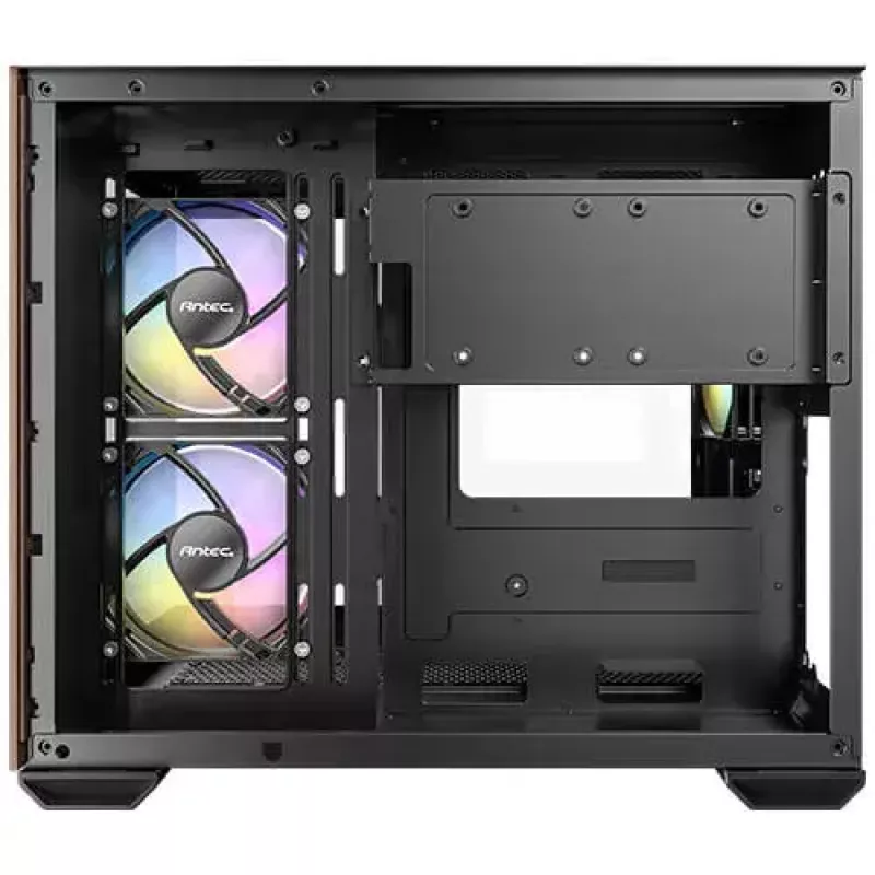 PC skriňa Antec CX600M Midi Tower čierna, drevo