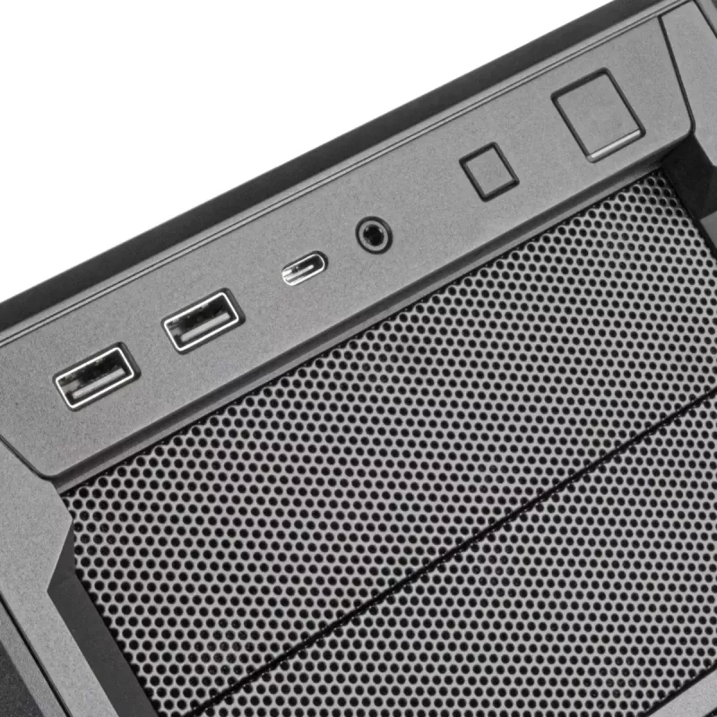 PC skriňa Silverstone SETA D1 Midi Tower čierna