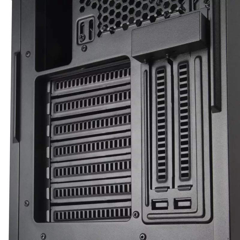 PC skriňa Silverstone SETA D1 Midi Tower čierna
