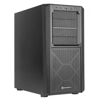 PC skriňa Silverstone SETA D1 Midi Tower čierna