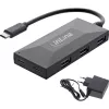 InLine USB 3.2 Gen.1 hub, USB-C na 2 porty USB-C a 3 porty USB-A, s napájacím zdrojom