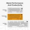 Glorious GMMK 3 Pro 75% barebone herná klávesnica GLO-KB-GMMK3-PRO-75-BB-W-BLK-US, drôtová, rozloženie ANSI US, čierna