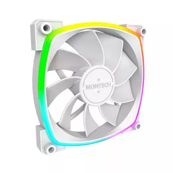 Ventilátor Montech RX120 PWM 12 cm 800-1600 RPM 27 dB biely