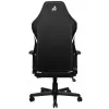 Nitro Concepts X1000 NC-X1000-BW herné kreslo, čalúnené sedadlo, čierno-biele (Radiant White)