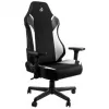 Nitro Concepts X1000 NC-X1000-BW herné kreslo, čalúnené sedadlo, čierno-biele (Radiant White)