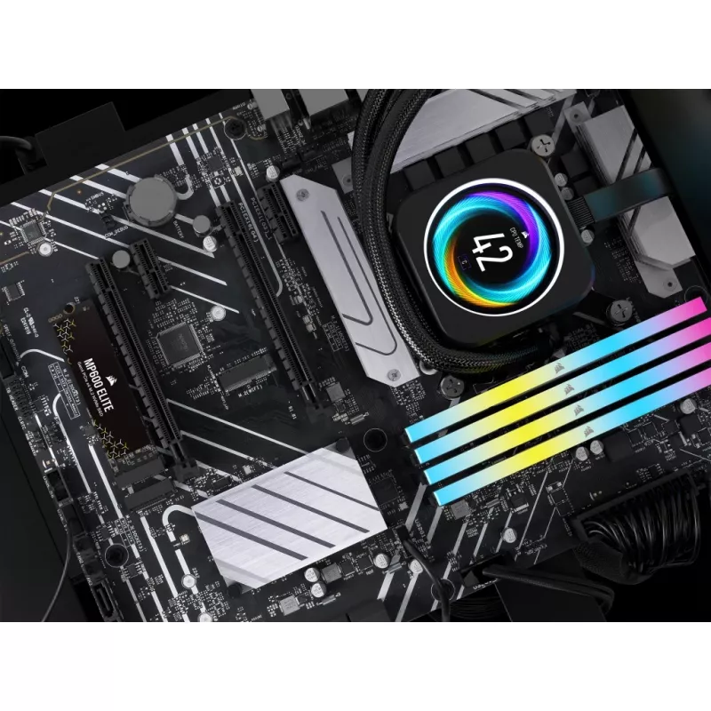 SSD disk Corsair MP600 Elite CSSD-F1000GBMP600ENH, 1 TB, M.2 2280, PCIe 4.0 x4 NVMe, 3D TLC, 256-bitové šifrovanie AES