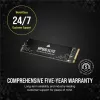 SSD disk Corsair MP600 Elite CSSD-F1000GBMP600ENH, 1 TB, M.2 2280, PCIe 4.0 x4 NVMe, 3D TLC, 256-bitové šifrovanie AES